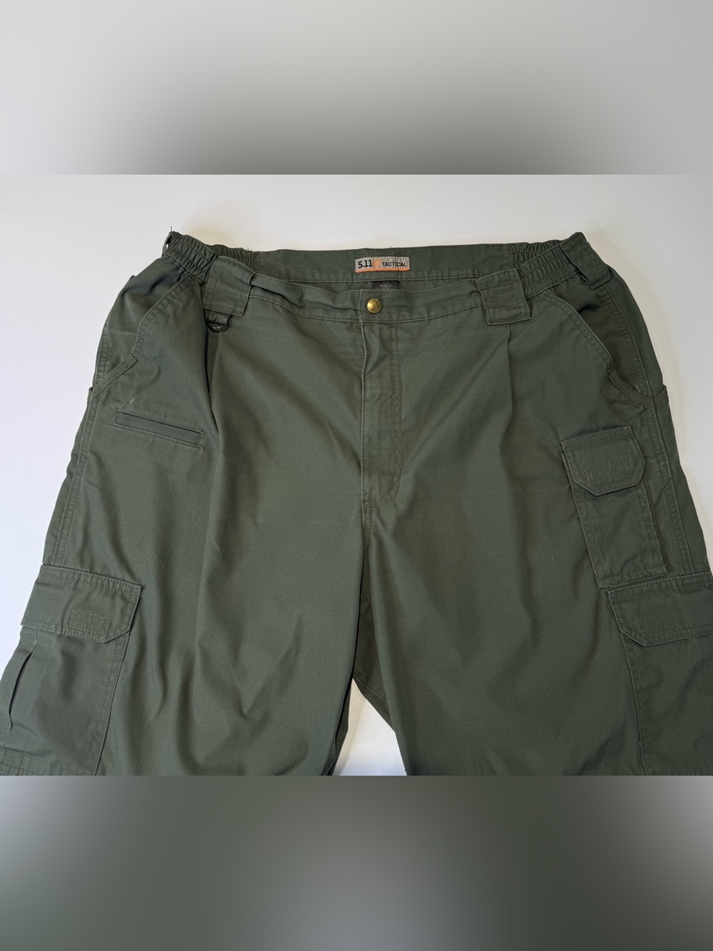 5.11 Tactical Men's 42x32 Cargo Ripstop Workwear Utility Pant Green